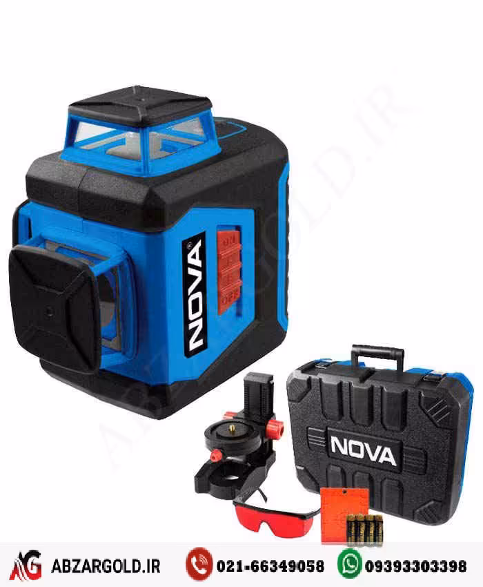 تراز لیزری 360 سه بعدی نووا مدل NTL-2664