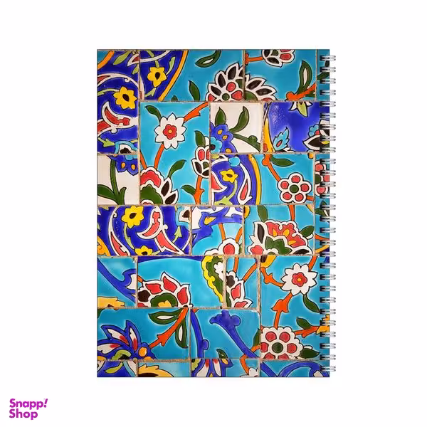 دفتر مشق 80 برگ بامبیلیپ طرح کاشی کاری کد 5632085