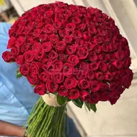 دسته گل رز قرمز200شاخه