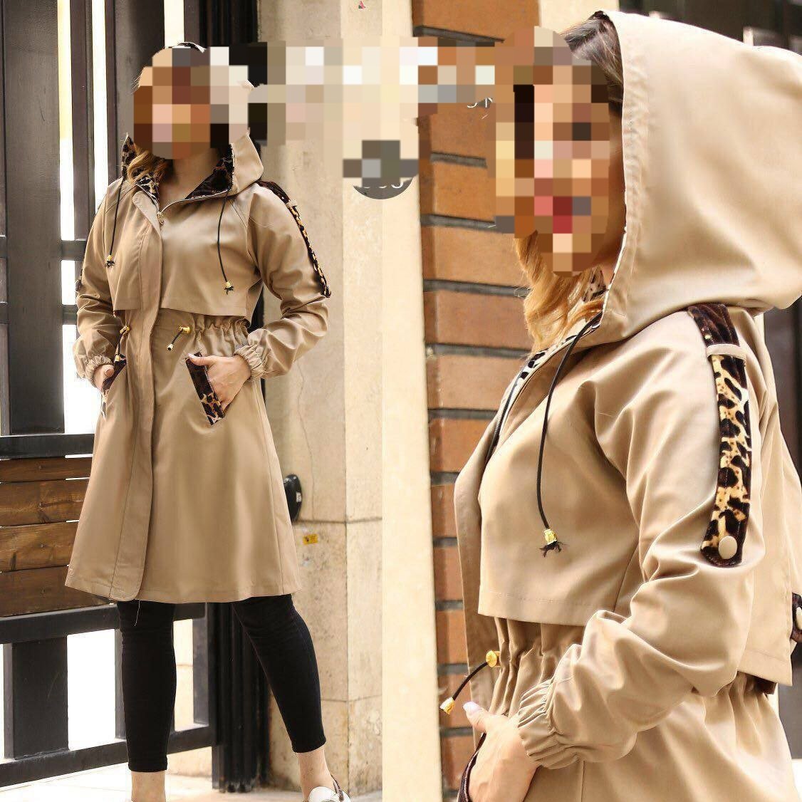 مانتو زنانه کتان گرم