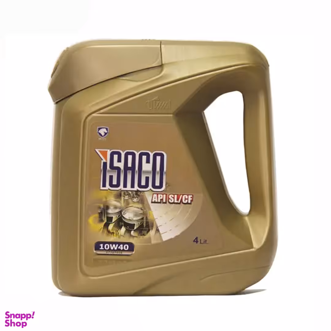 روغن موتور ایساکو مدل 07707016 10w40 حجم 4 لیتر