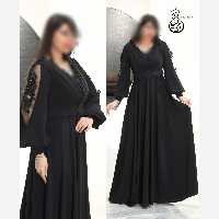  لباس مجلسی  مدل آوینا رنگبندی ژورنال - لباس مجلسی زنانه - دخترانه ارسال رایگان 