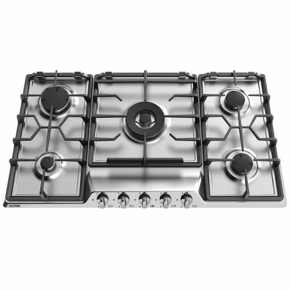 اجاق گاز صفحه ای استیل آلتون مدل S517N