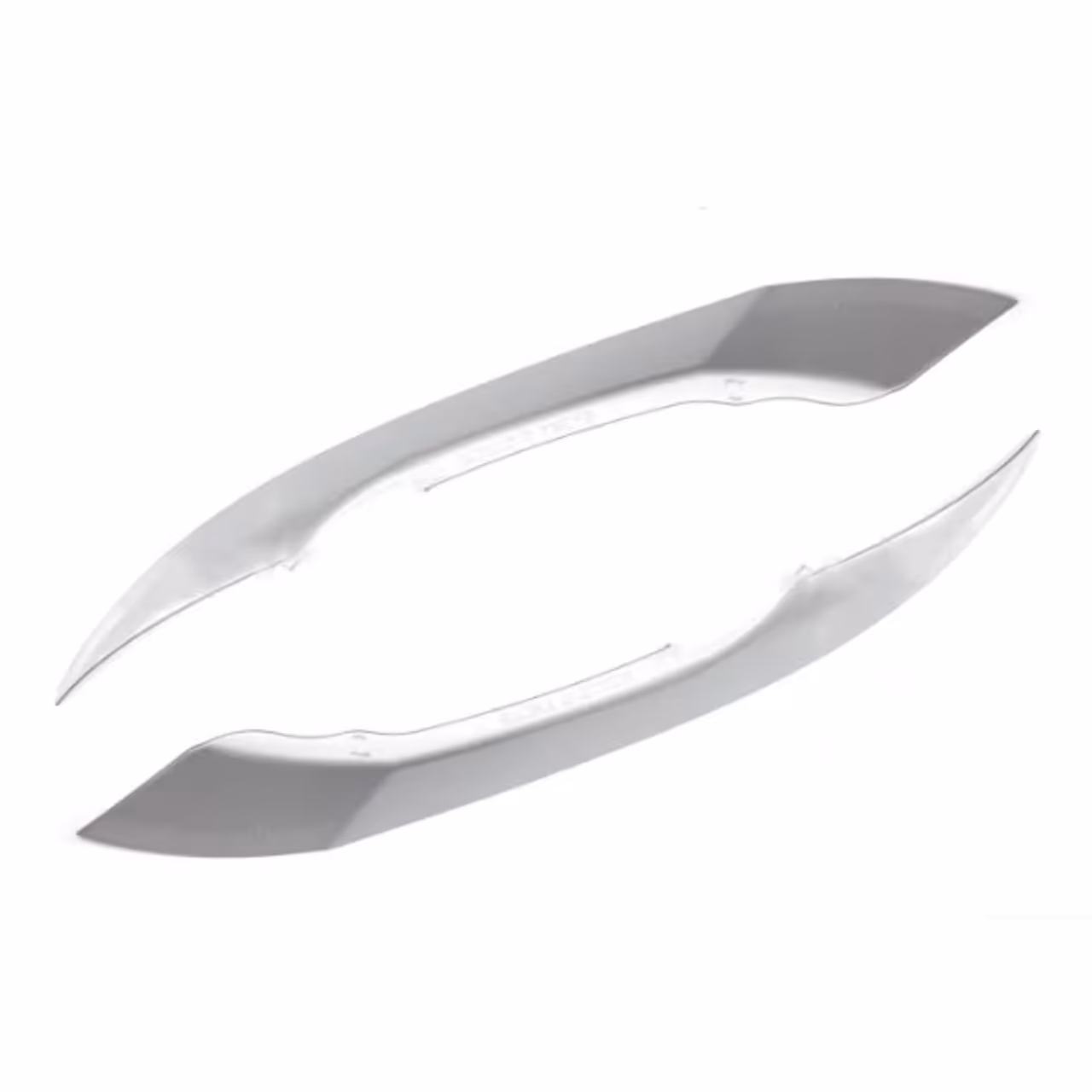 ابرویی چراغ جلو مناسب برای کوییک بسته 2 عددی نقره ای