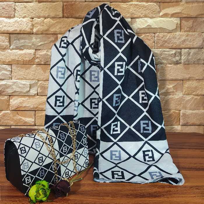 ست انواع شال ها وکیف های  برند گوچی دیور چنل کد  1091