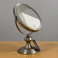 ام پي MP آينه رو ميزي بدنه فلزي سنگين دو طرفه مدل 10X مات