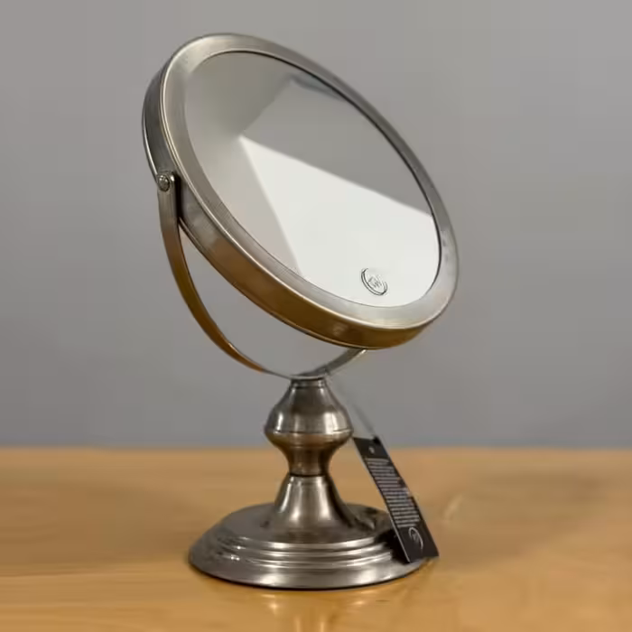 ام پي MP آينه رو ميزي بدنه فلزي سنگين دو طرفه مدل 10X مات