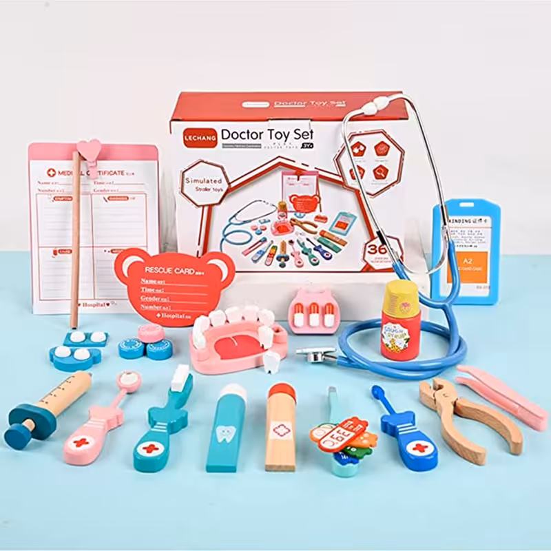 اسباب بازی دندانپزشکی چوبی کد P/SSG103/A