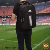 کوله پشتی ورزشی آدیداس adidas سایز متوسط اعلا مشکی – سفید