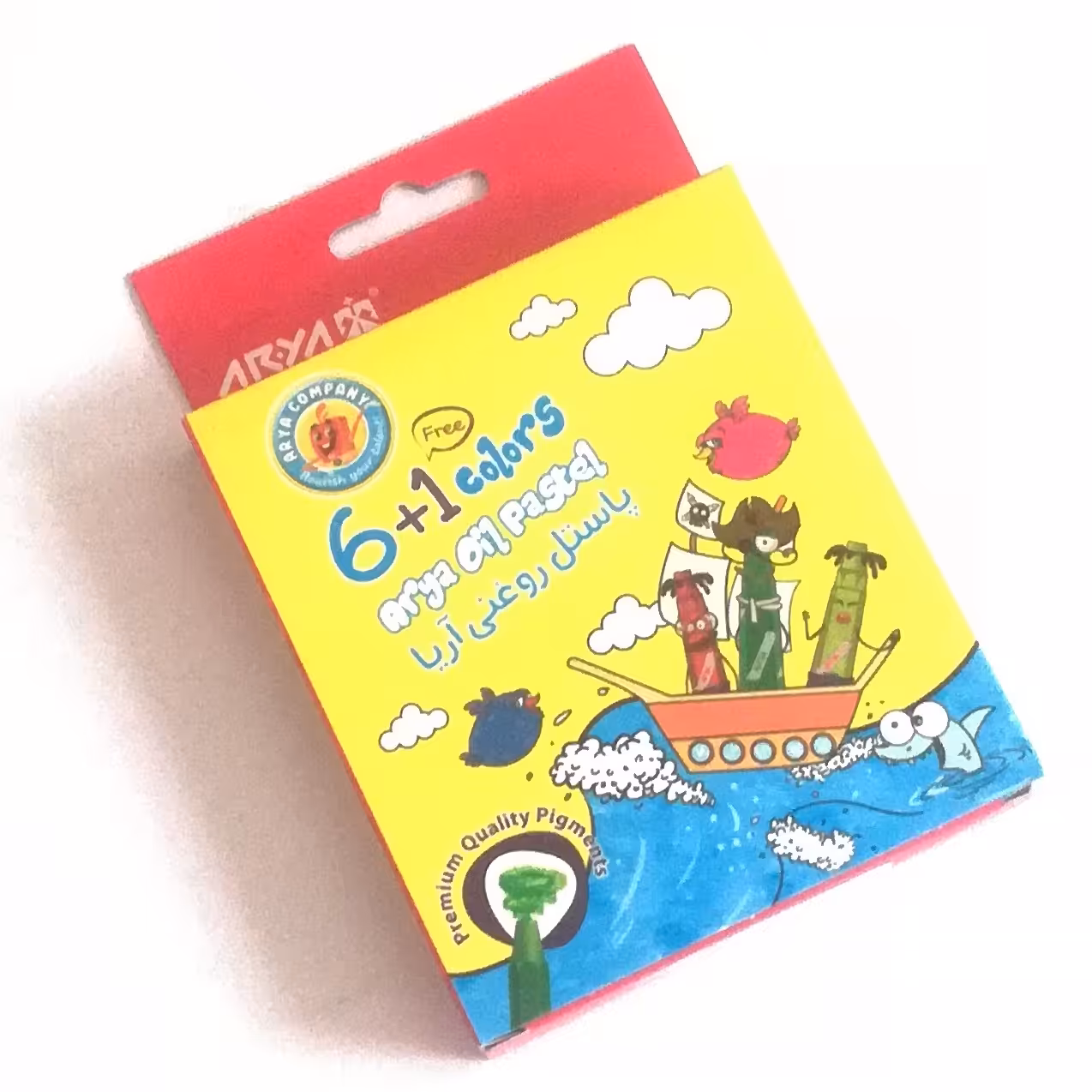 پاستل 6 رنگ به علاوه 1 رنگ، پاستل 7رنگ،مداد شمعی، مداد شمعی 6 رنگ