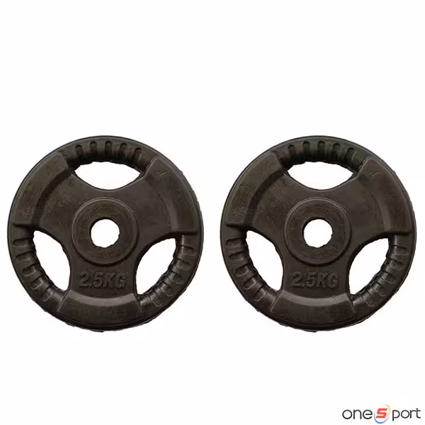 وزنه هالتر خانگی 2.5 کیلوگرمی بسته دو عددی