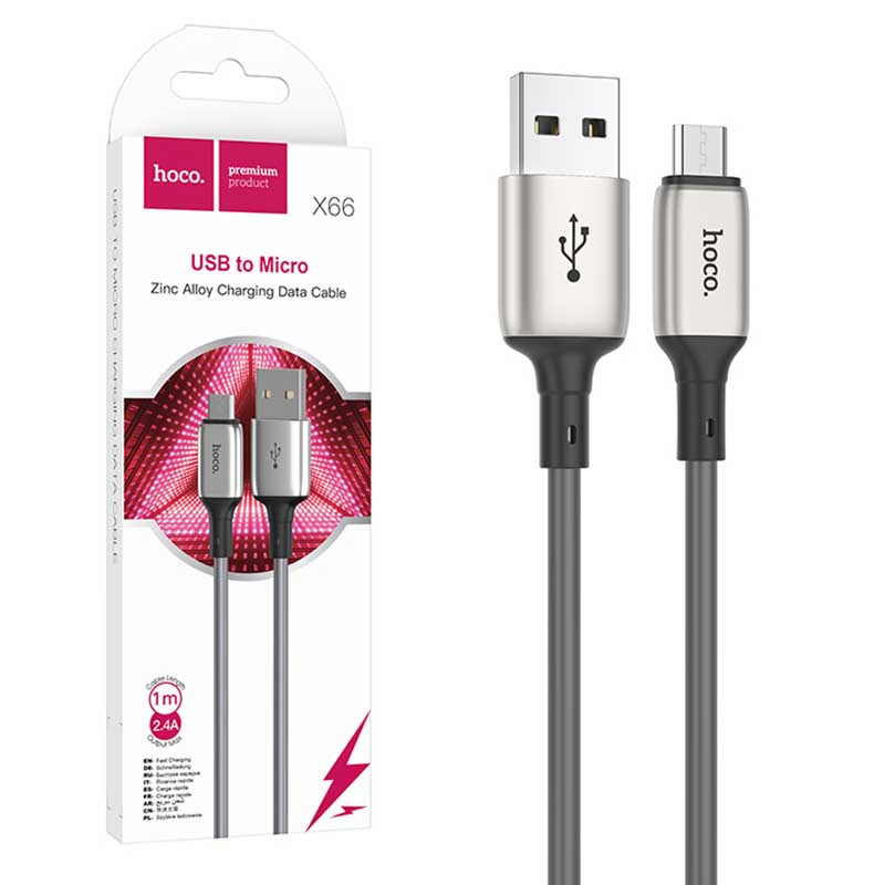 کابل شارژ میکرو Micro USB هوکو HOCO X66