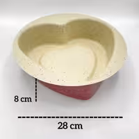 قالب کیک گرانیت قلب کف نک