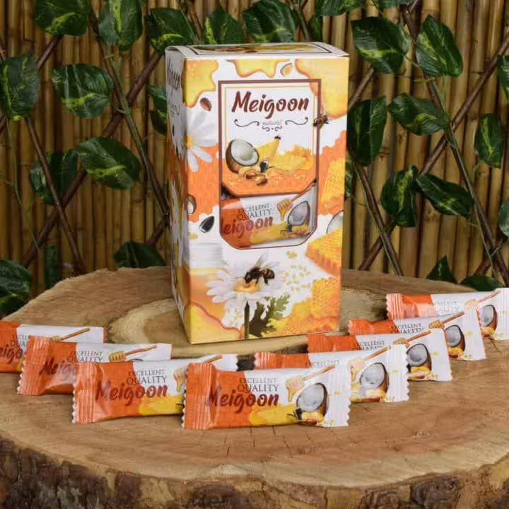 شکلات کنجد و عسل میگون کادویی