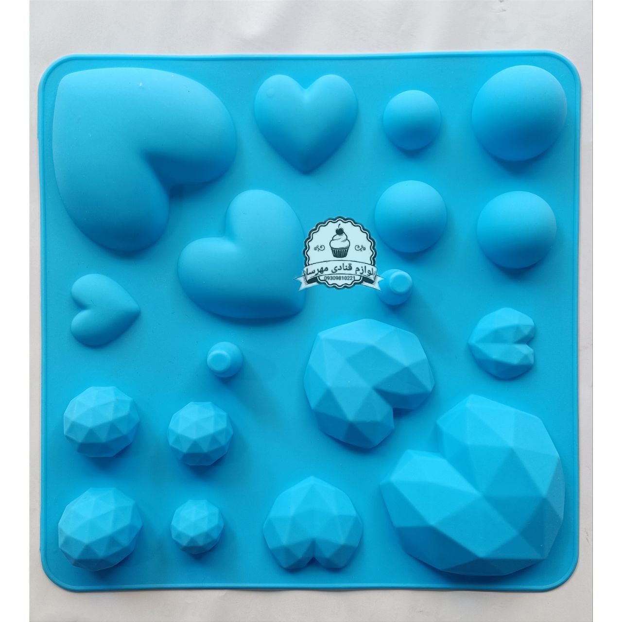 قالب سیلیکونی مختلط دارای 4طرح