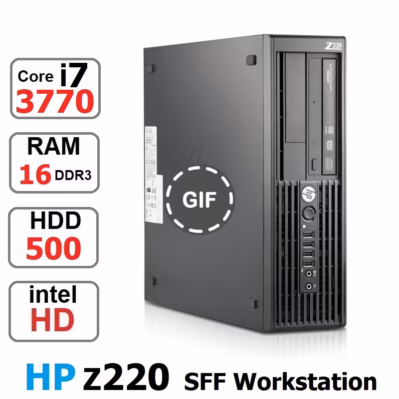 مینی کیس HP Z220 WorkStation SFF i7 3770