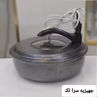 کیک پز برقی مارک هادی رنگ نقره ای دارای گارانتی 