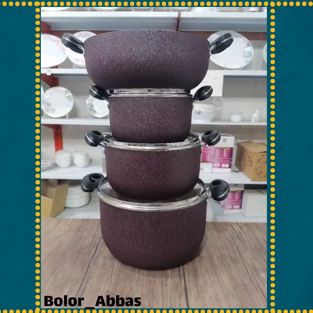 سرویس قابلمه 7پارچه هلنا زنبوری 