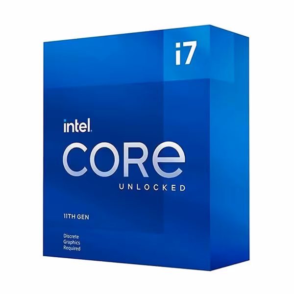 پردازنده مرکزی اینتل سری Rocket Lake مدل Core i7 11700K BOX (بدون فن) فروش به همراه خرید مادربرد