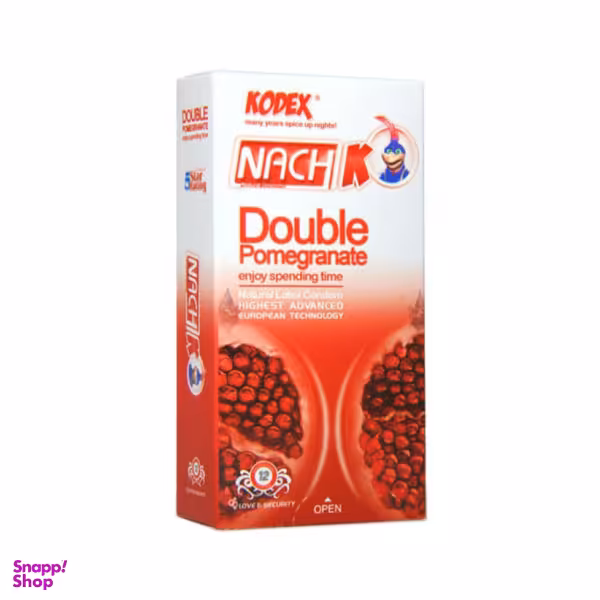 کاندوم ناچ کدکس مدل Double Pomegranate بسته 12 عددی