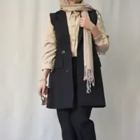 وست زنانه جنس مازراتی سایزبندی موجود