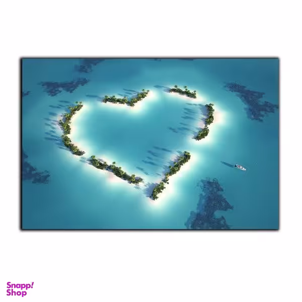 تابلو شاسی بکلیت طرح اقیانوس و جزیره قلب مدل SH-S2890