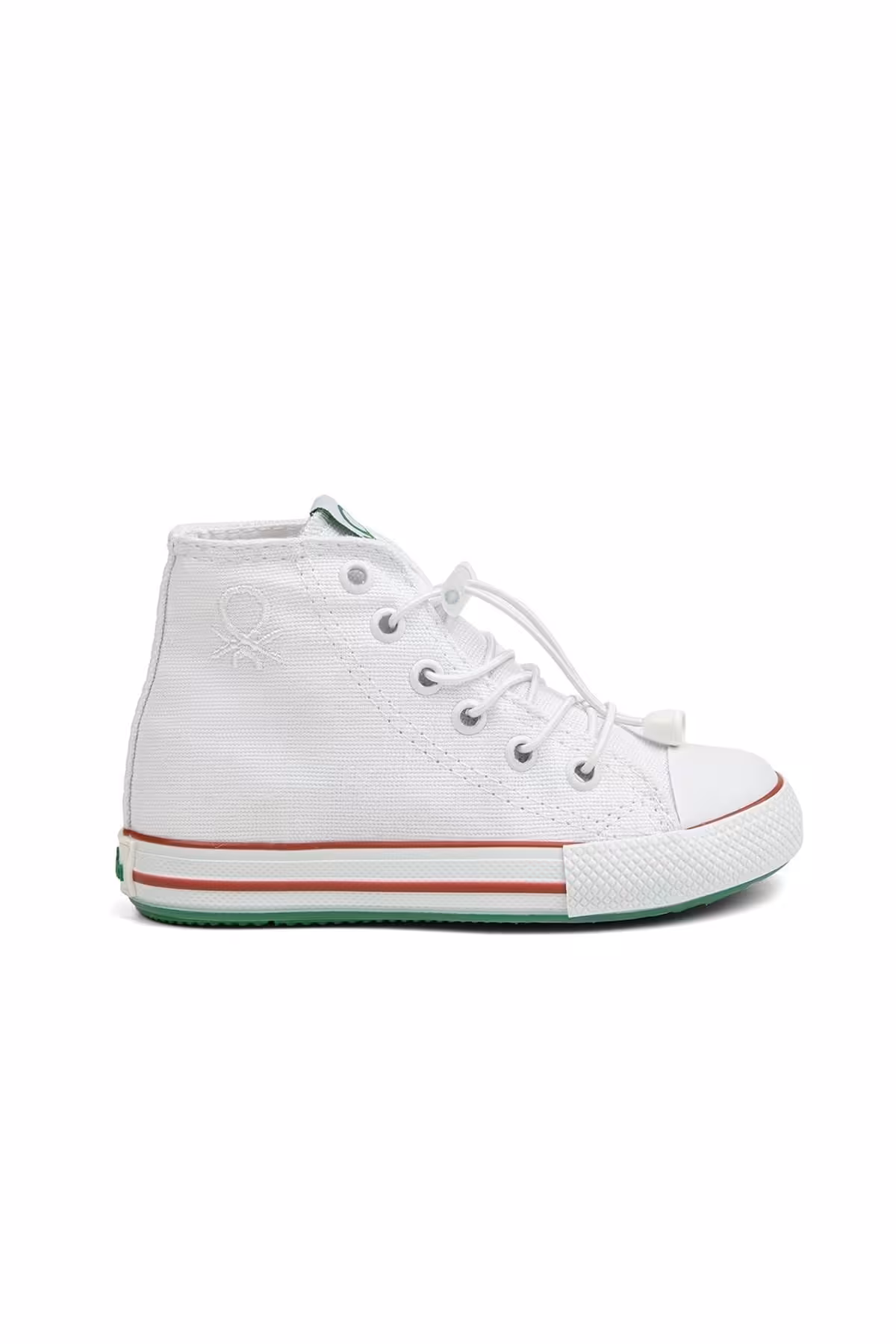 اسنیکر سفید دخترانه و پسرانه بچگانه ® | BN 30770 3394 کفش ورزشی بچه گانه Benetton