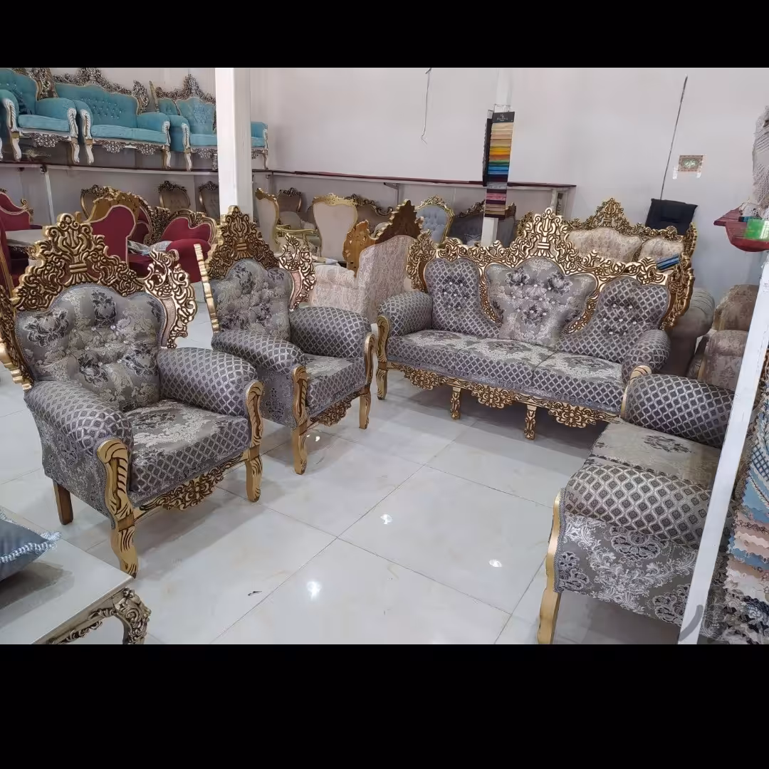 مبل سلطنتی پارچه یزد