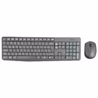 کیبورد و ماوس بی سیم لاجیتک مدل MK235 با حروف فارسی