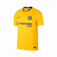 پیراهن آستین کوتاه چلسی فصل 2019 رنگ زرد-کیت دوم