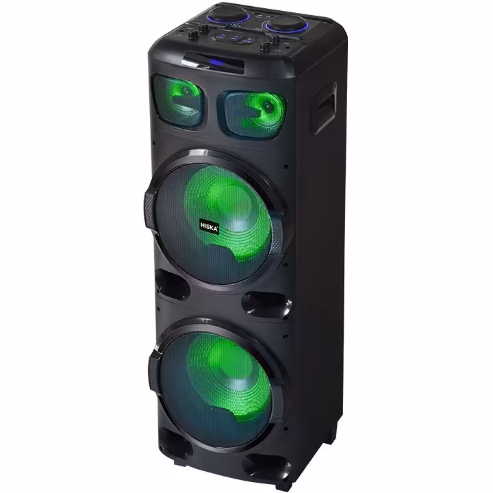اسپیکر بلوتوثی هیسکا مدل 1016 ا 1016 hiska partybox speaker