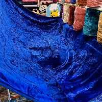 ونلون دونفره نخ ژاپن نرمینه آکریلیک گل برجسته جعبه ای 