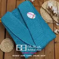 حوله پالتویی بهباف آذر تنپوش مدل هارمونی نخ صددرصد کتان پنبه سایز لارج رنگ مطابق تصویر 