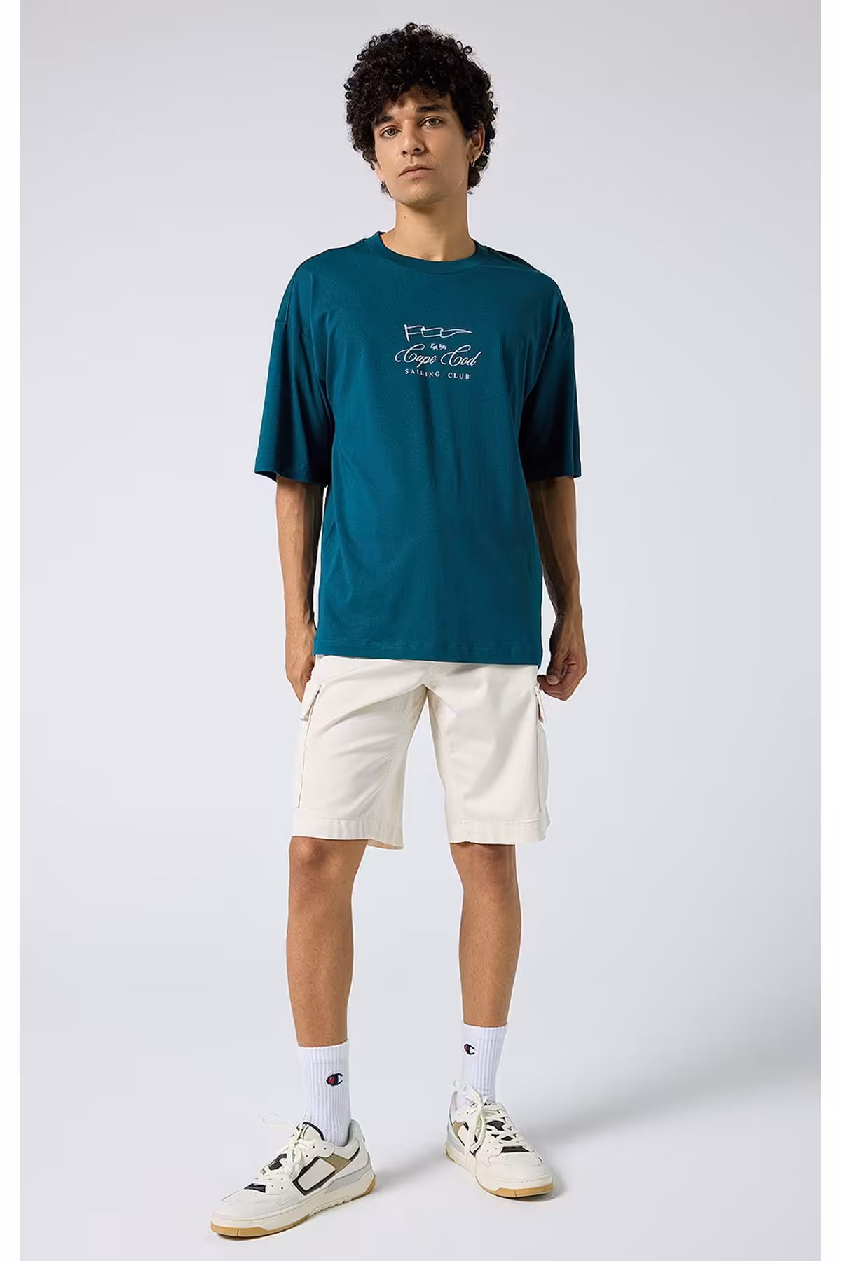 شلوارک و برمودا نود مردانه کتابفروشی اورجینال Champion