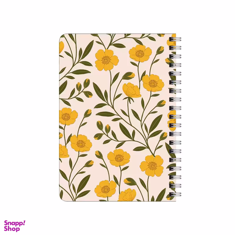 دفترچه یادداشت بامبیلیپ مدل چوبی طرح گل کد 1496052