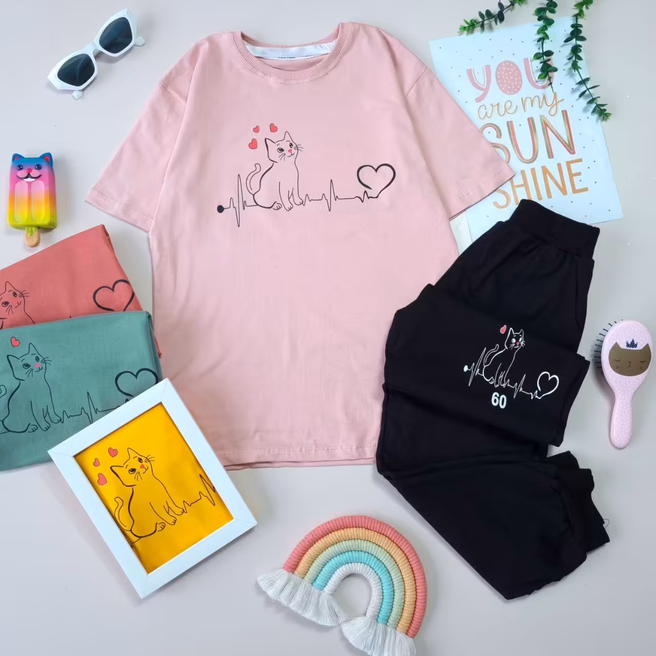 تیشرت و شلوارک اسپرت سایز بزرگ