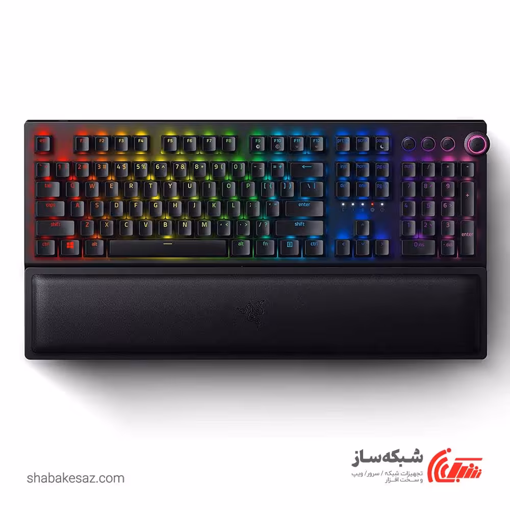قیمت و خرید کیبورد گیمینگ ریزر Razer BlackWidow V3 Pro - شبکه ساز