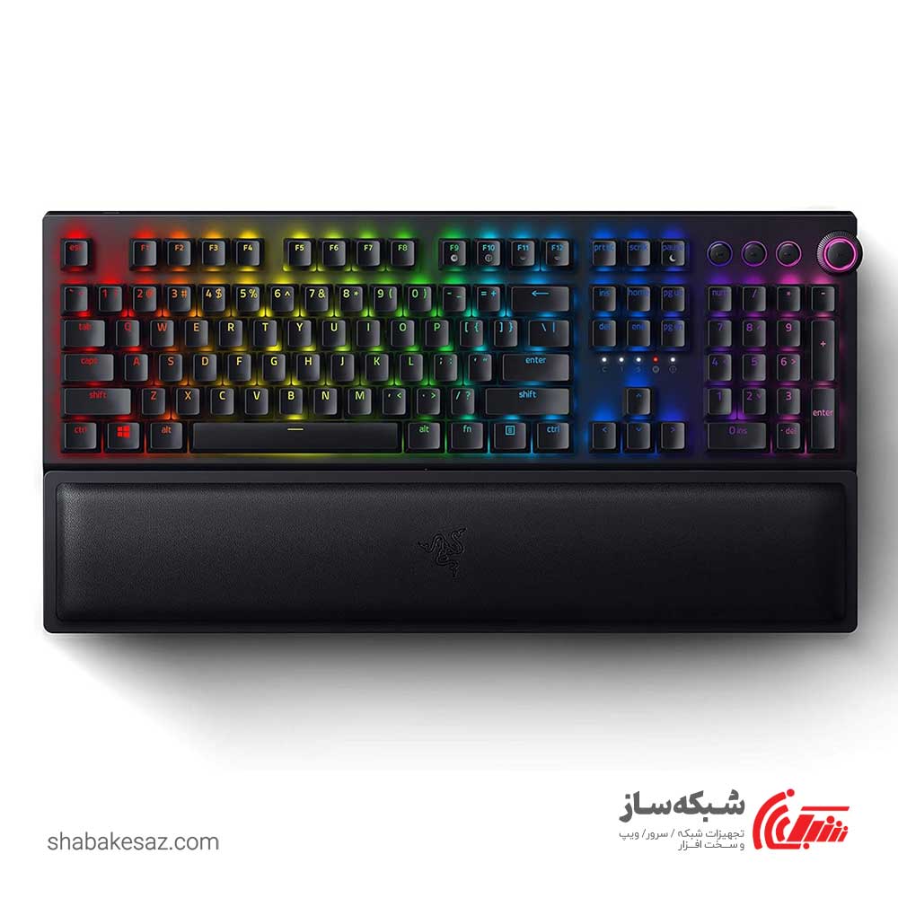 قیمت و خرید کیبورد گیمینگ ریزر Razer BlackWidow V3 Pro - شبکه ساز