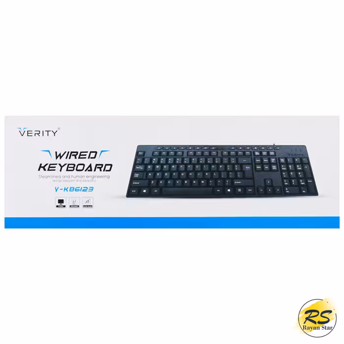 کیبورد وریتی مدل Verity V-KB6123