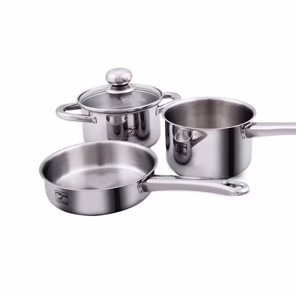 سرویس قابلمه سیسمونی 4 پارچه پارس استیل Pars Steel