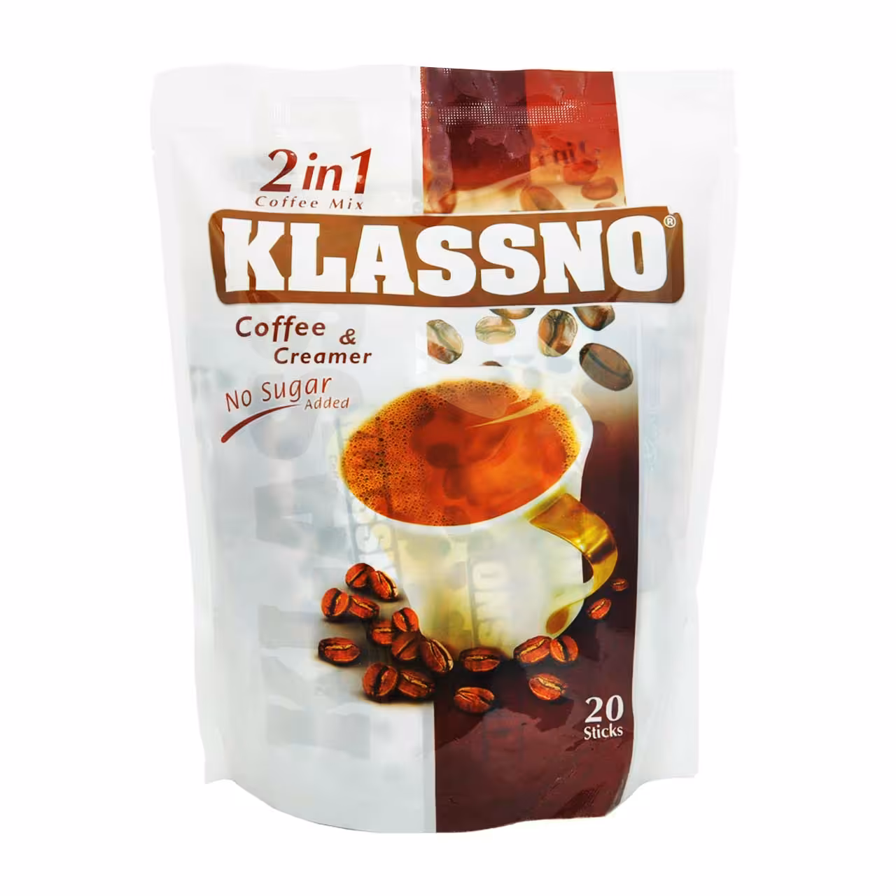 قهوه فوری 2 در 1 ( بدون شکر ) 20 عدد کلاسنو - klassno