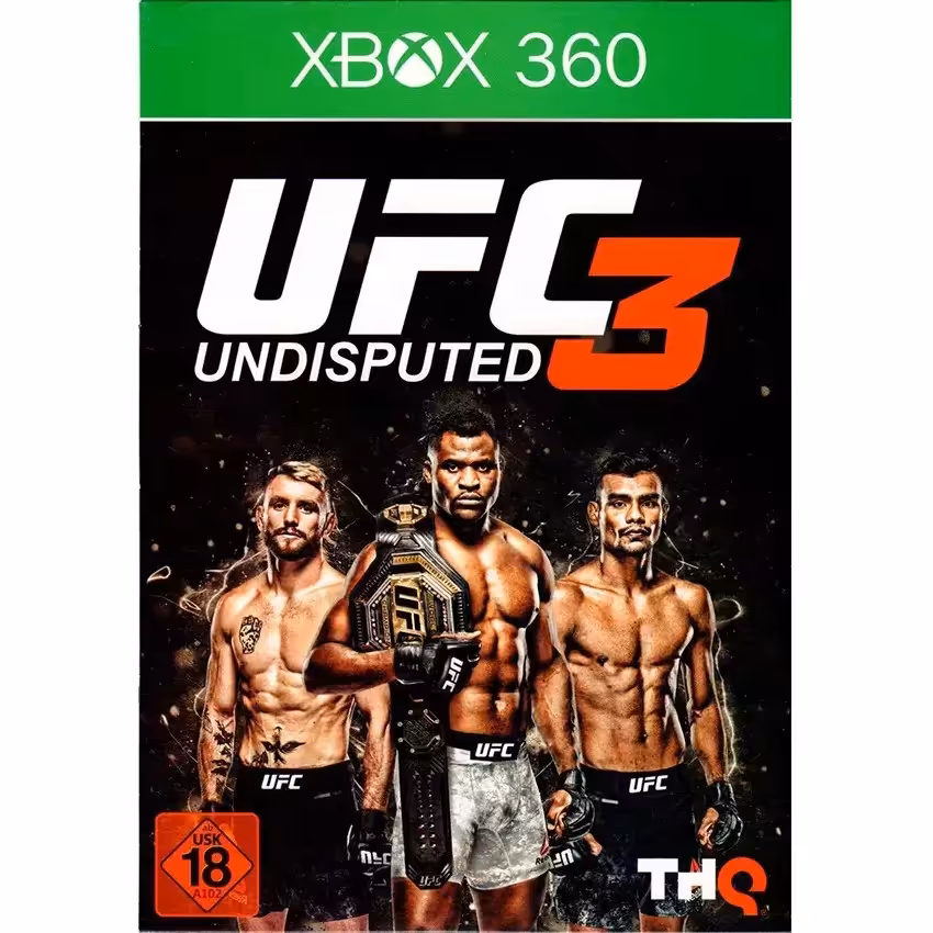 بازی ایکس باکس 360   UFC Undisputed 3 