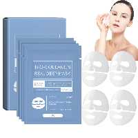 ماسک ورقه ای صورت بایودنس مدل آبرسان بایودنس رنگ آبی حجم 34 گرم