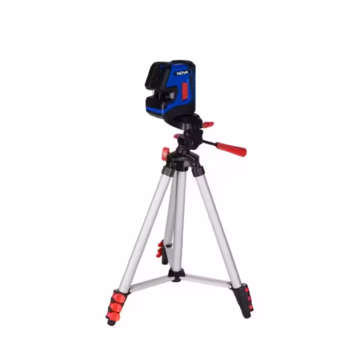تراز لیزری همراه سه پایه  نووا مدل  2662-R