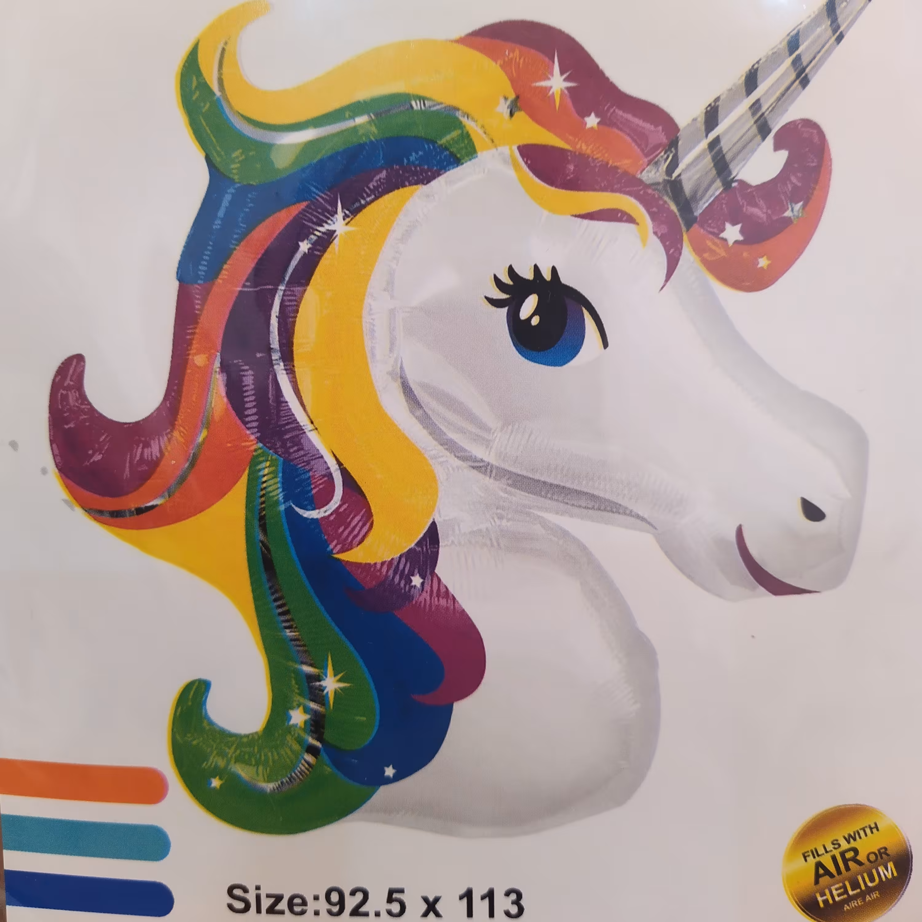 بادکنک فویلی اسب تک شاخ