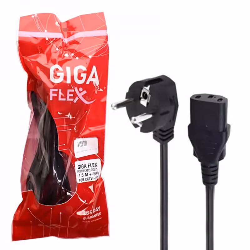 کابل برق پاور 1.5 متری 0.75*2 گیگافلکس Gigaflex