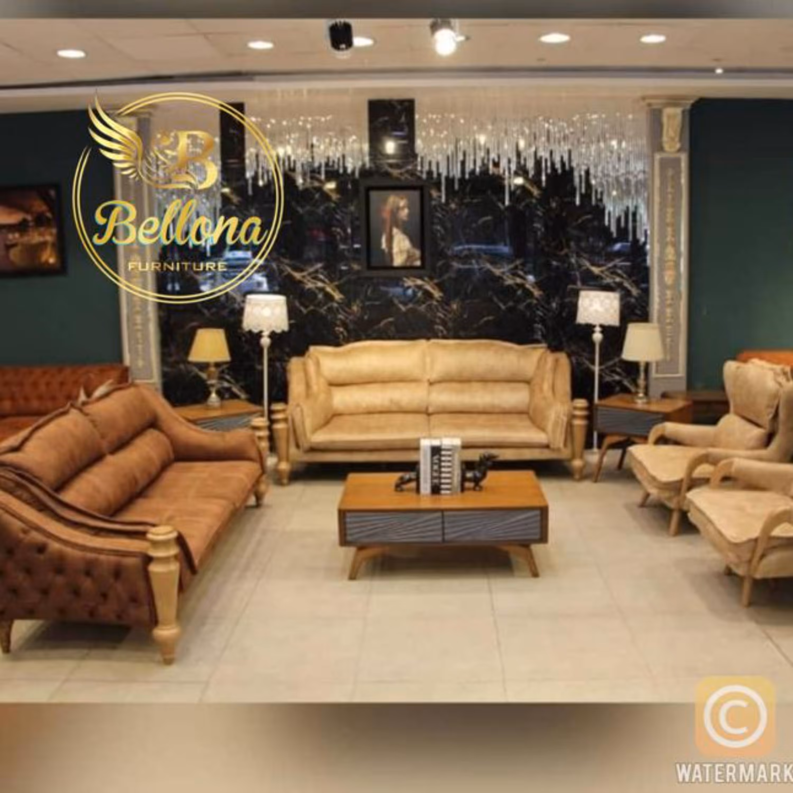 مبلمان 8نفره مدل   نیو ماهور