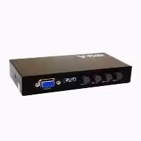 سوئیچ 4 پورت VGA دستی وی نت V-SWVGAM04