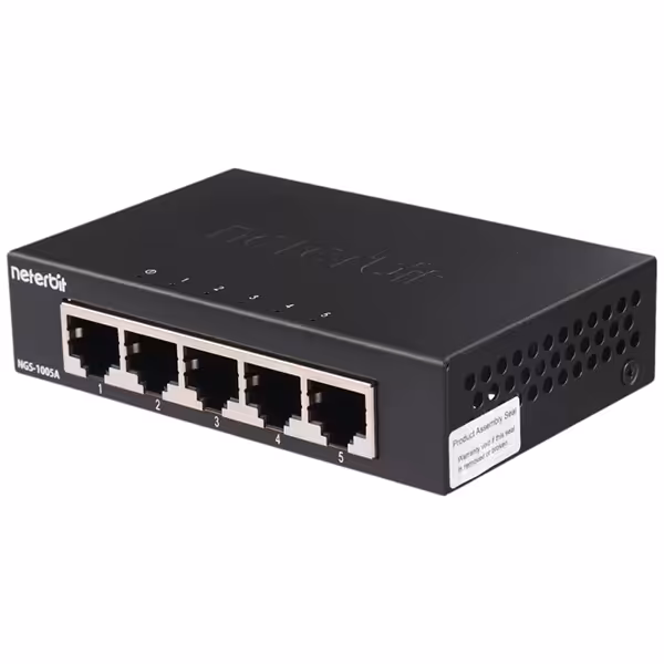 سوییچ 5 پورت نتربیت  NGS-1005A