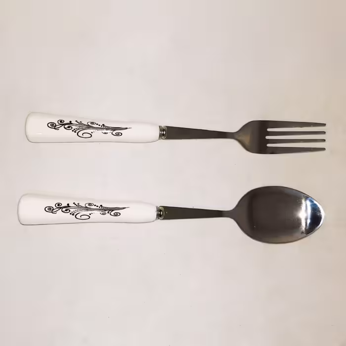 ست قاشق و چنگال بسته 12 عددی 